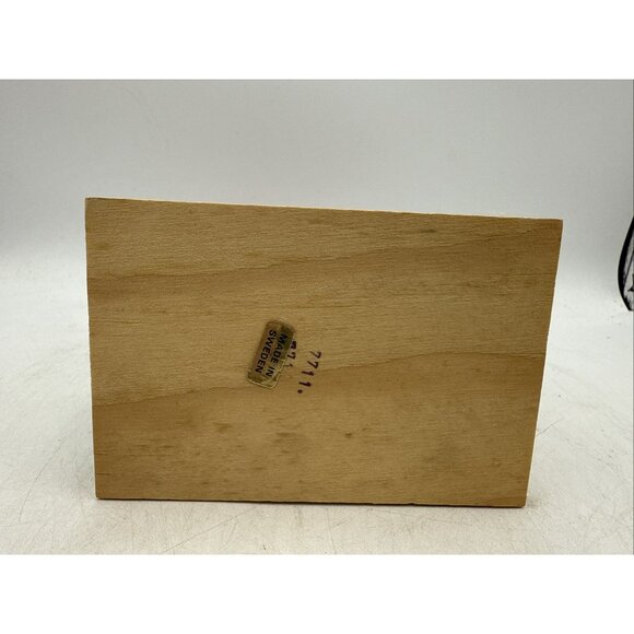 Swedish Folk Art Tomte Gnome Lumberjack Shoe Cobbler  Santa  6.5” VTG Christmas - Picture 5 of 6